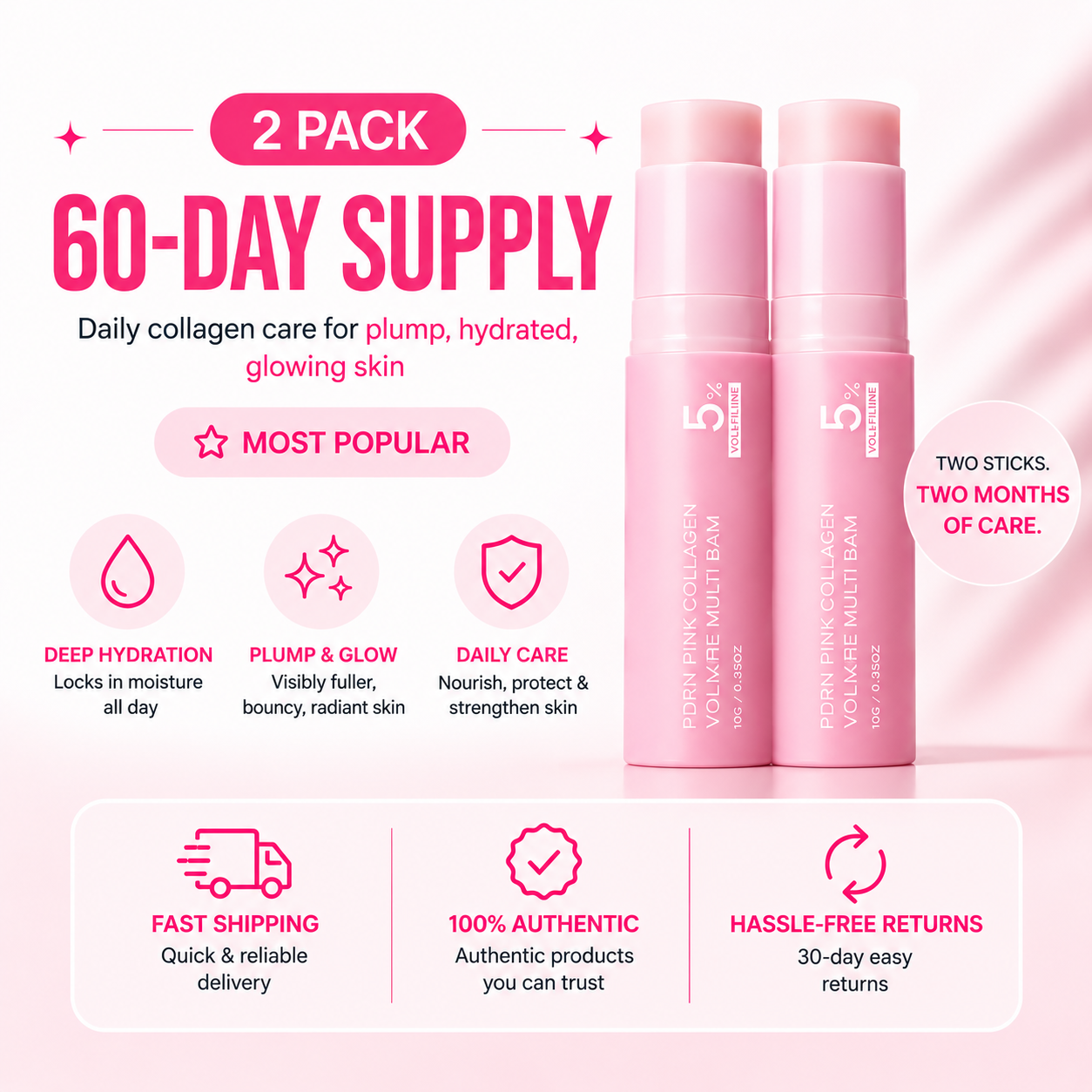 PDRN Pink Collagen Volumizing Multi Balm